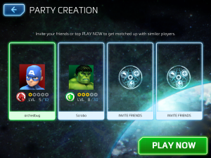 Mighty Marvel Heroes matchmaking